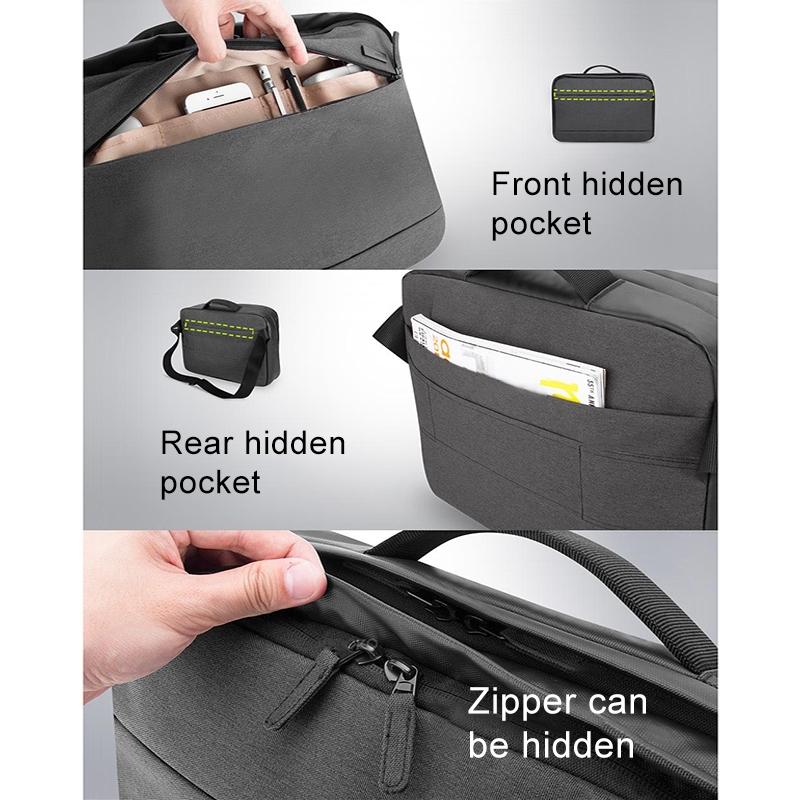 15.4 Inch Multi-functional Business Portable Computer Bag - 13l Cc03 Series
