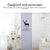 180x55x35cm Swing All-inclusive Fabric Dust Cover for Vertical Cabinet Air Conditioning