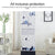 180x55x35cm Swing All-inclusive Fabric Dust Cover for Vertical Cabinet Air Conditioning