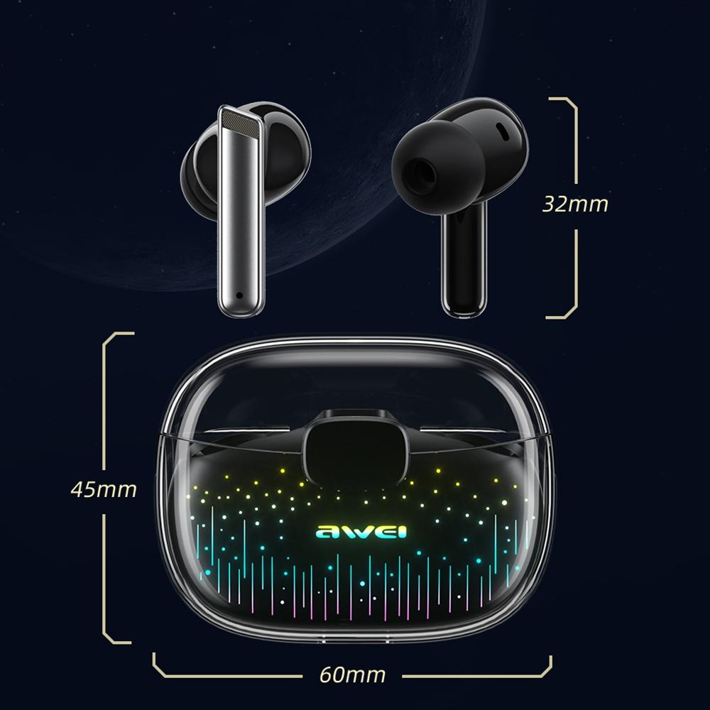 Starry Pattern T52 Pro Wireless Gaming Earbuds