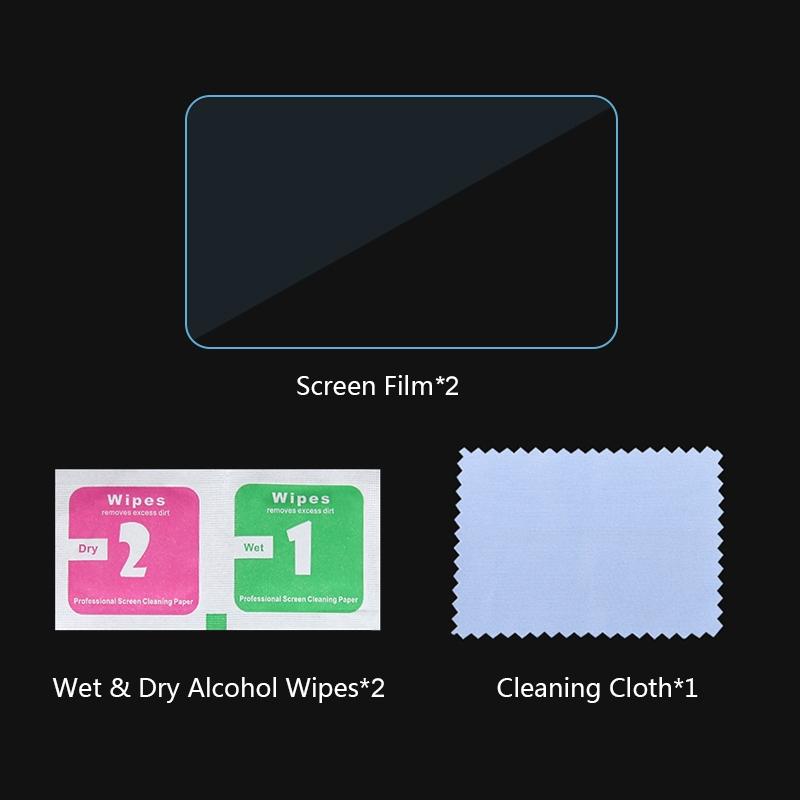 2-pack Tempered Glass Screen Protectors for Gopro Max Lcd Display