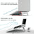 Aluminum Laptop Stand with Cooling