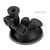 Universal Suction Cup Mount for Action Cameras with Tripod Adapter and Storage Bag