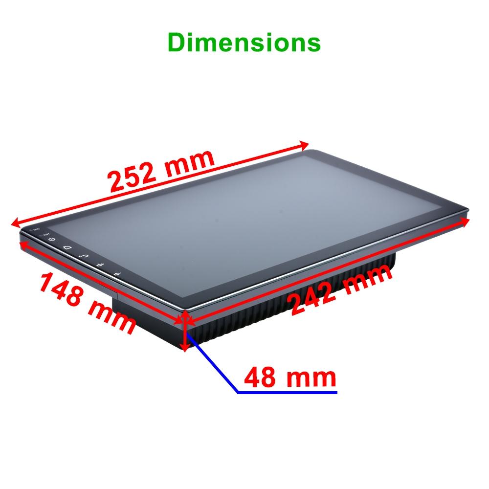 10.1 Inch Android 8.1 Car Mp5 Player - Fm Bluetooth Gps Tf Card