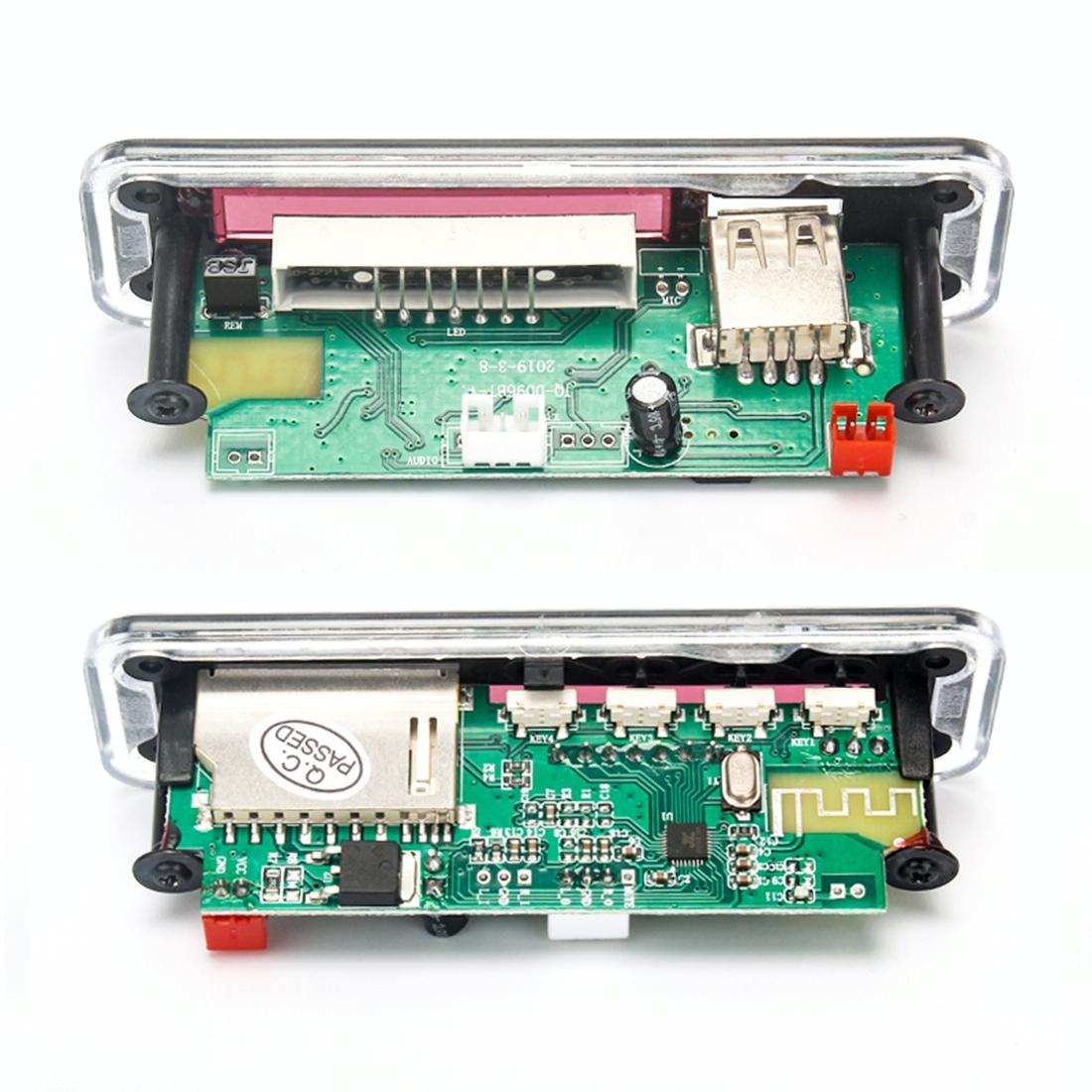 12V Car Audio Mp3 Player Board With Bluetooth & Remote - Fm Radio Sd / Usb