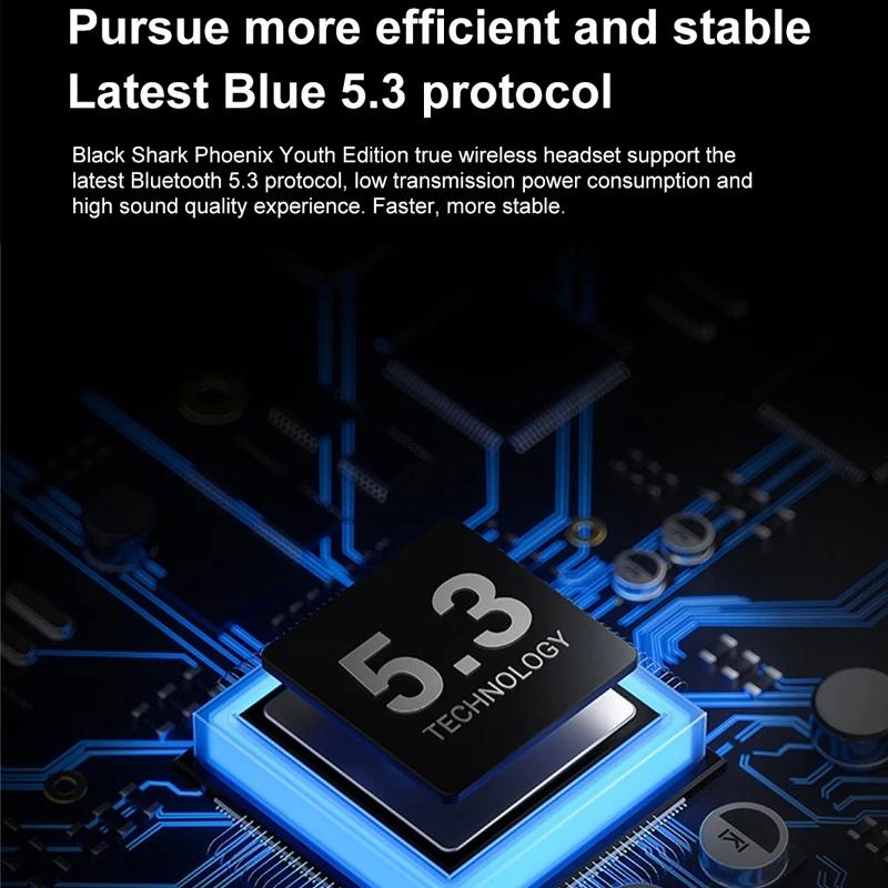 Wireless Black Shark Tws Bluetooth Earphones - Youth Edition