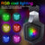 Surround Gaming Headset With Mic & Led Onikuma K8 - Black