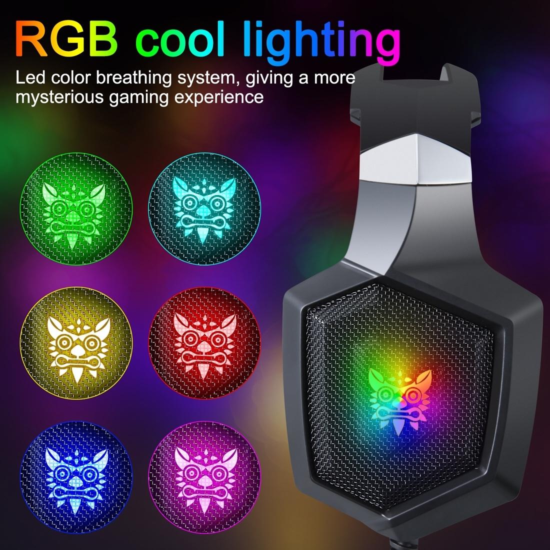 Surround Gaming Headset With Mic & Led Onikuma K8 - Black
