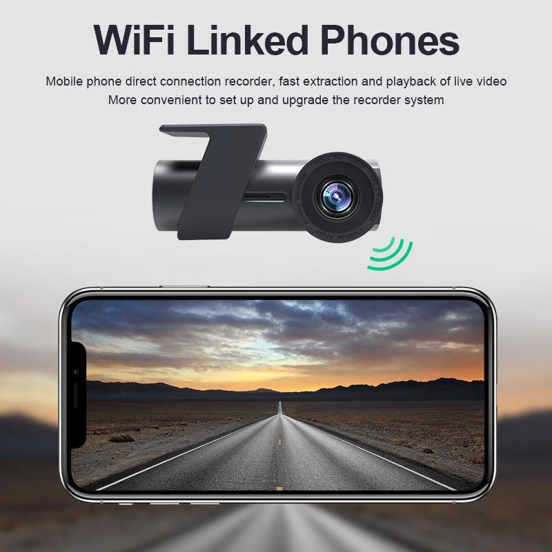 360 Degree Dual Camera Car Wifi Driving Recorder