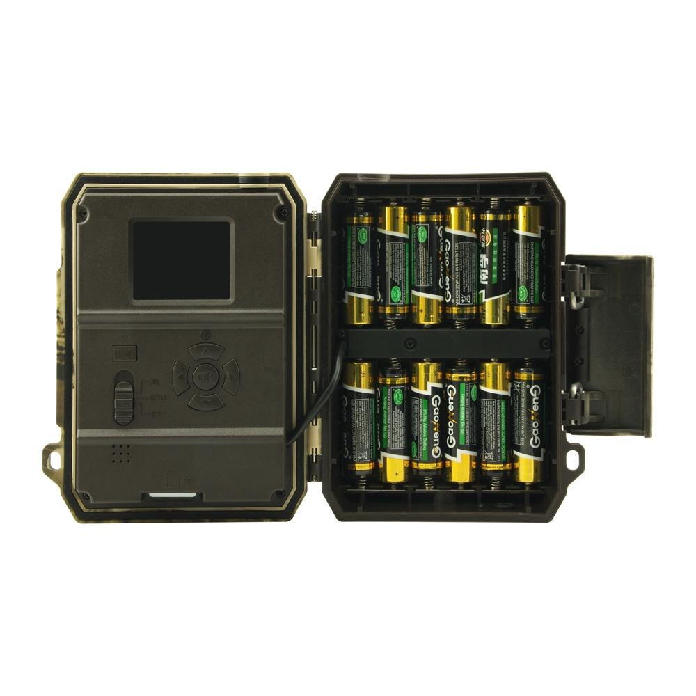 Waterproof Night Vision Hunting Trail Camera With Wide Angle And Pir Sensor