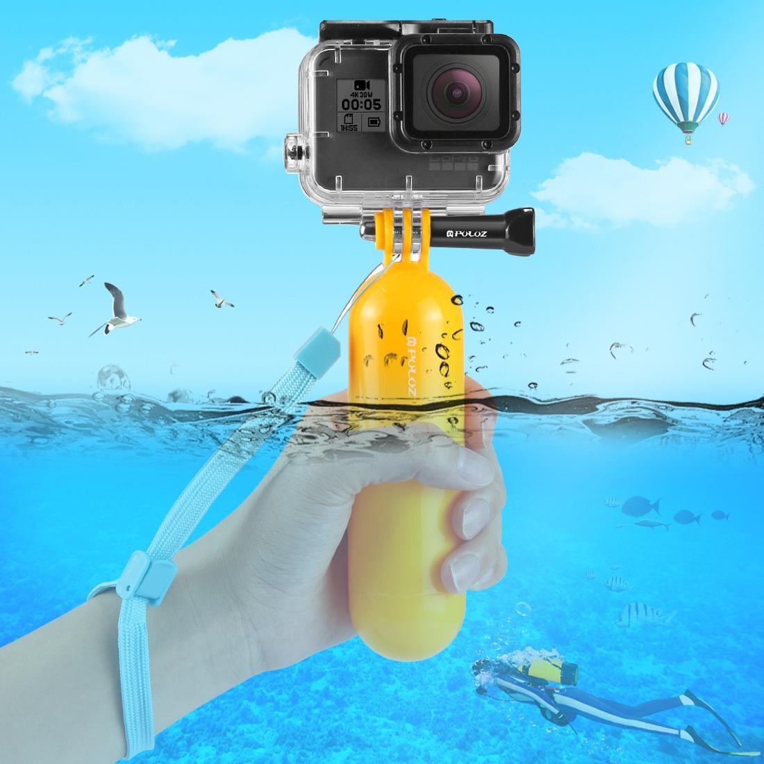 Universal Floating Handle for Action Cameras with Strap