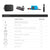 Travel Kit for Dji Action Tripod Backpack Clip Storage Bag