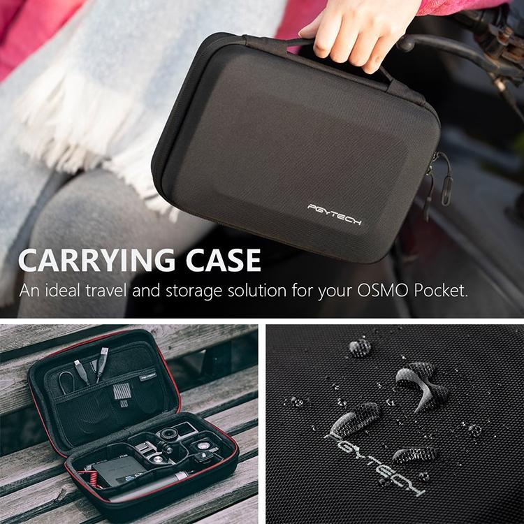 Travel Kit for Dji Action Tripod Backpack Clip Storage Bag