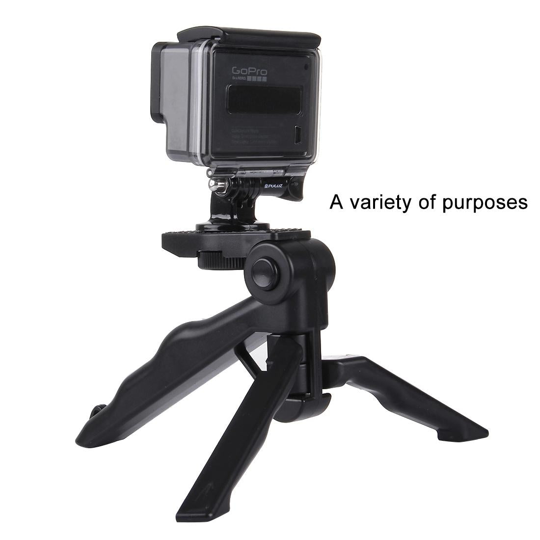 Grip Folding Tripod Mount for Gopro and Xiaoyi Action Cameras