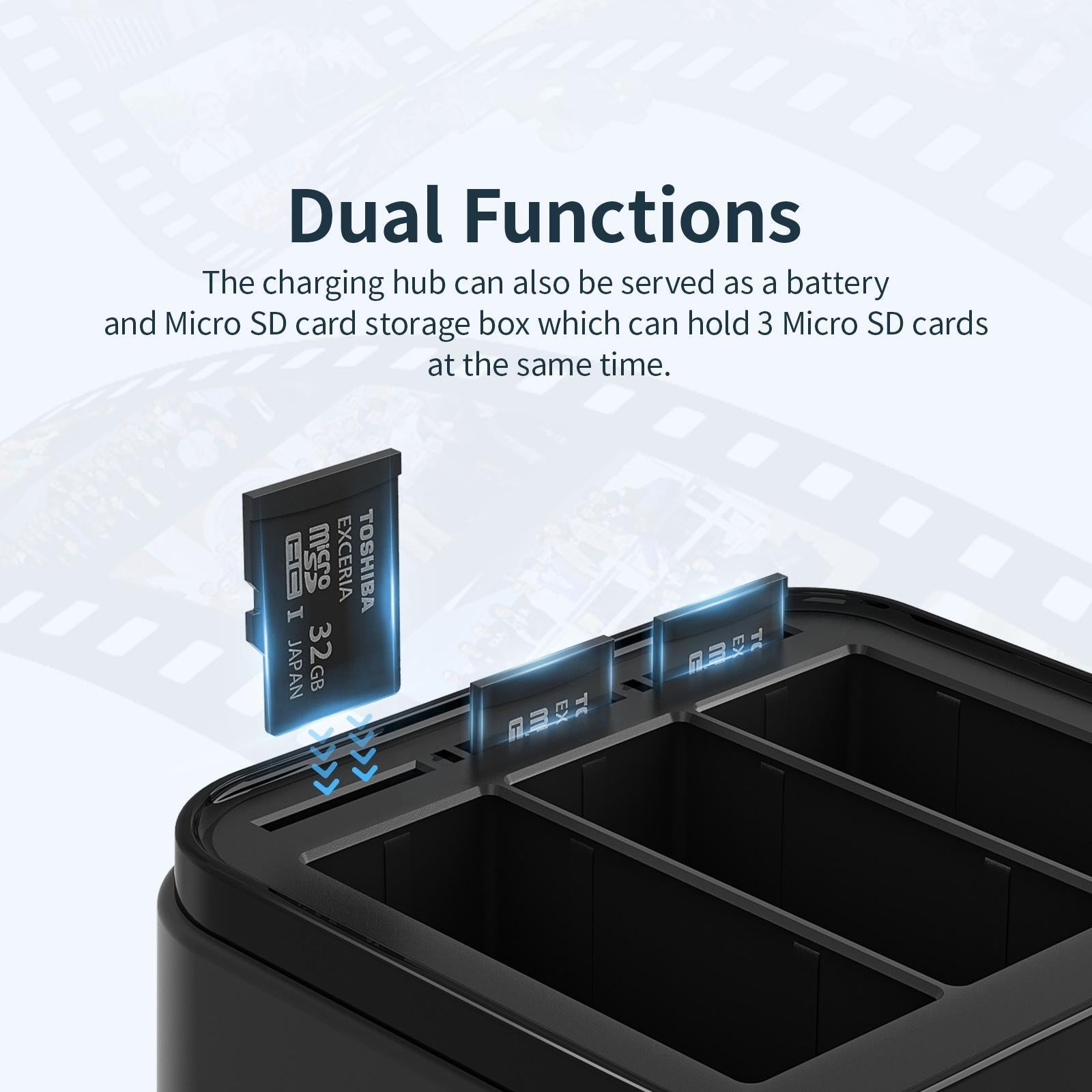 Gopro Hero Battery Charger Seat - Amagisn