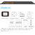 2.4 Colour Screen Security Camera With Night Vision & Motion Detection - Supports 32Gb Tf Card