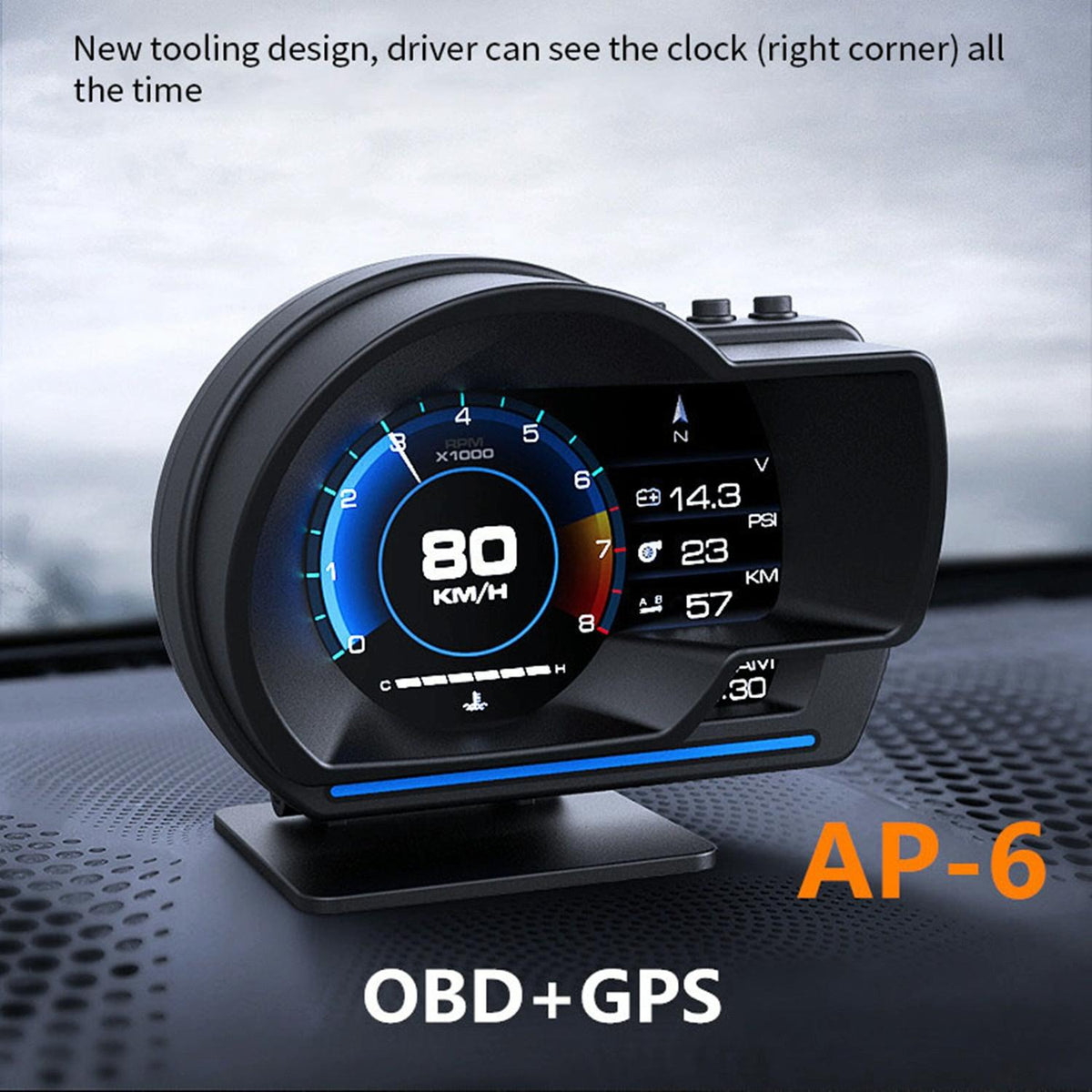 Car Hud Head Up Display Obd Gps Driving Computer Code Table