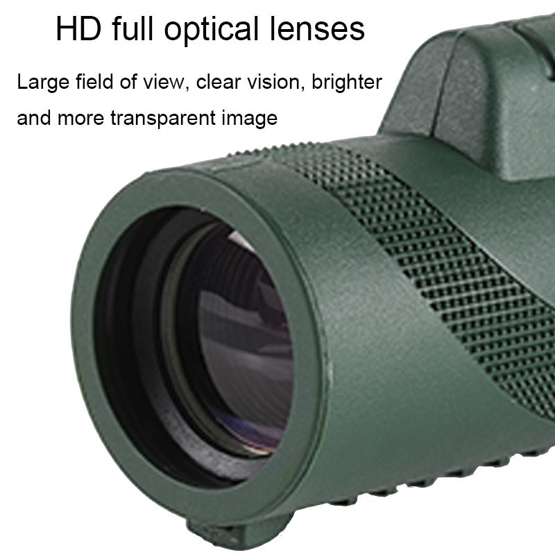 High-Definition Monocular Binoculars - 40X60 Fmc Multi-Layer Coated - With Holder And Tripod