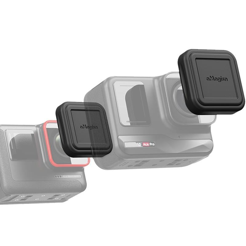 Silicone Lens Cap for Sports Camera - Protective Cover - For Insta360 Ace