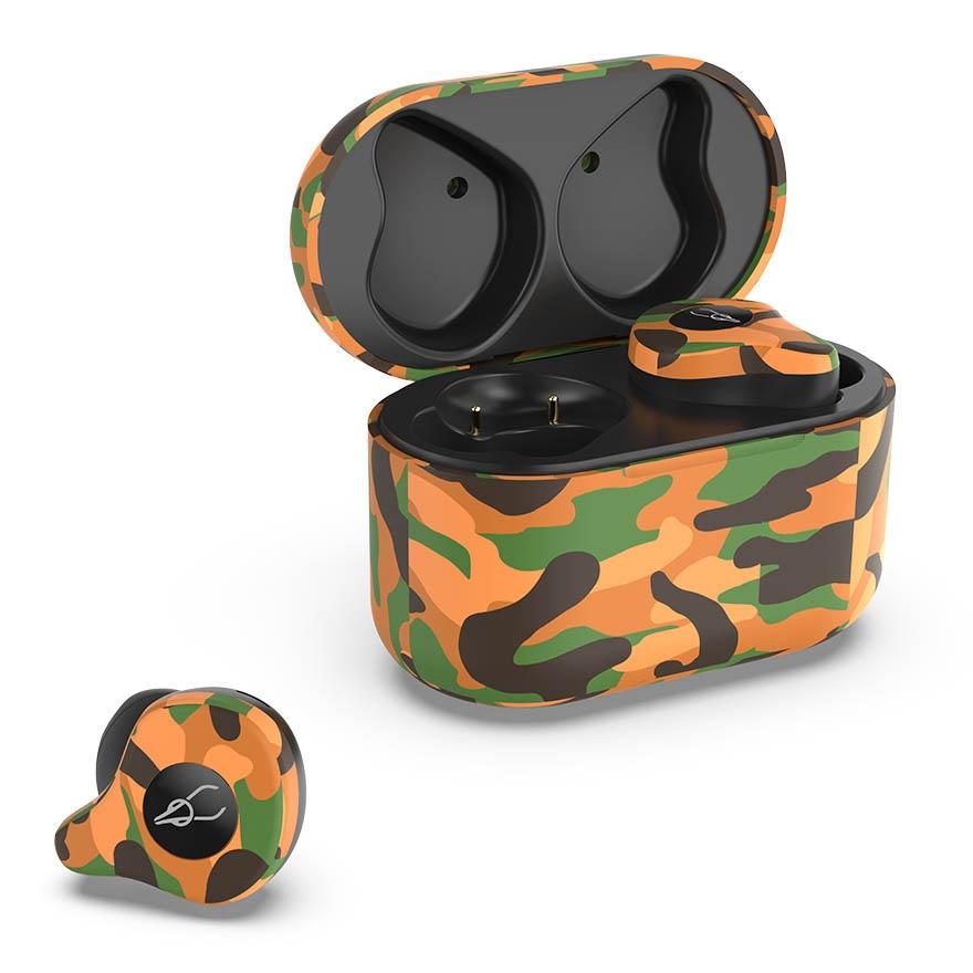 Waterproof Wireless Bluetooth Earphones With Charging Box - X12 Ultra- Sahara Camo