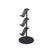 3-Tier Desktop Gamepad And Headphone Storage Rack - Black