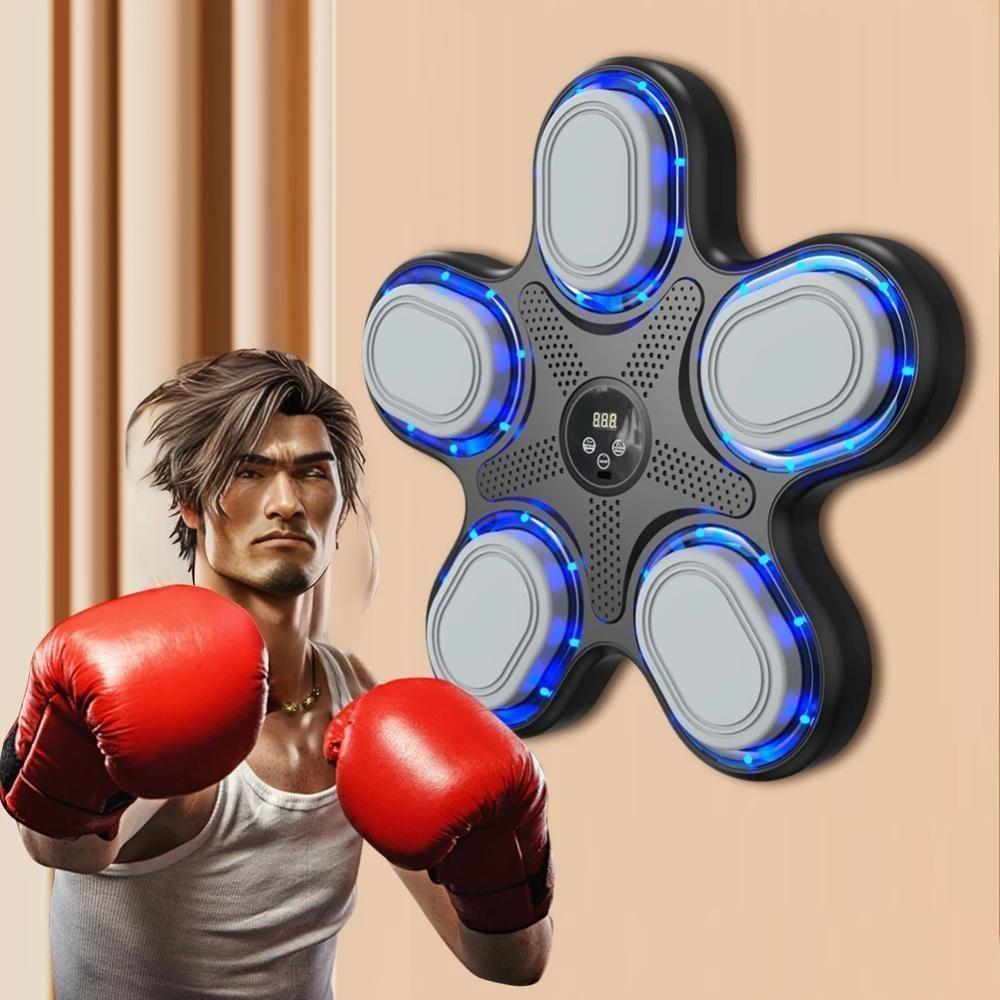 Bluetooth Music Boxing Machine With Adult Gloves - Reaction Training - With Adult Gloves