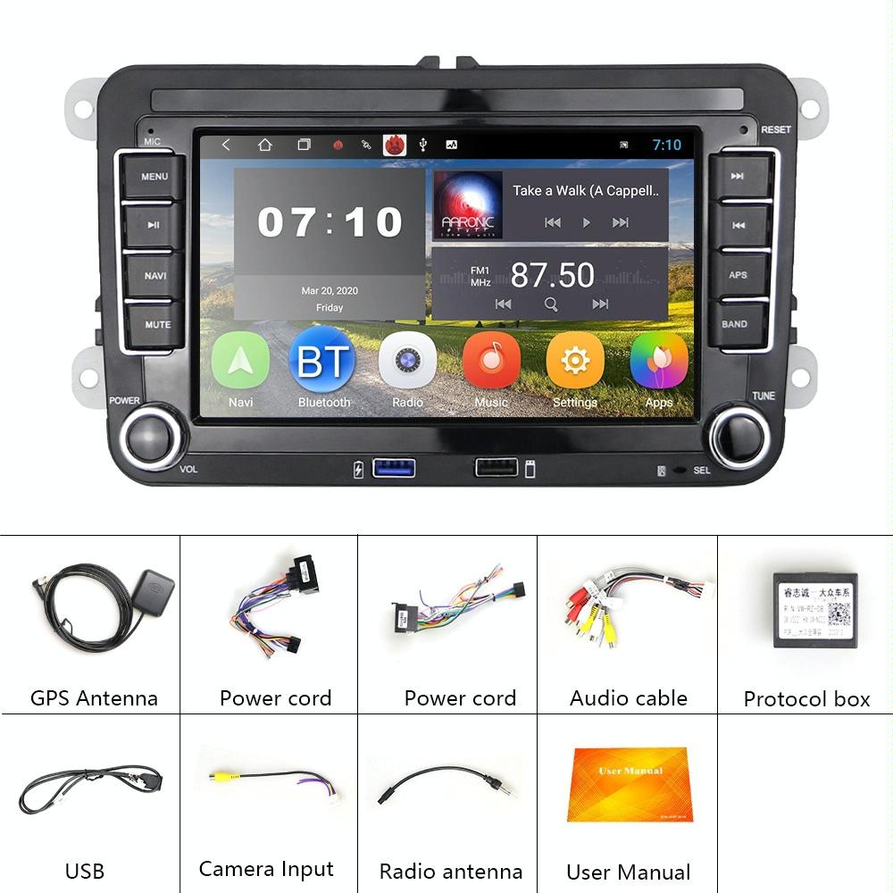 7 Inch Android 10.0 Car Multimedia Player Navigation Bluetooth Reversing Integrated - 2 + 16G