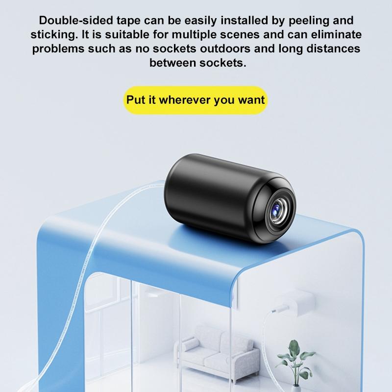 Wireless Wifi Surveillance Camera With Night Vision - 128Gb Memory Card - 32Gb