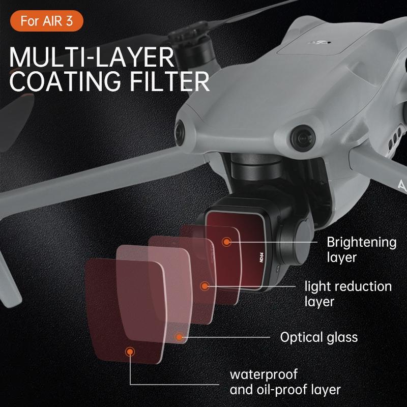 Waterproof Multi-layer Coating Filter for Dji Air 3 - Cpl - Nd16