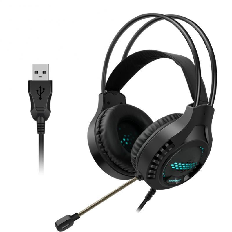 Usb Luminous Gaming Headset For Desktop