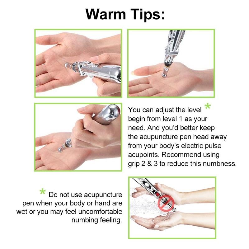 Electronic Acupuncture Pen Pain Relief & Meridian Point Finder