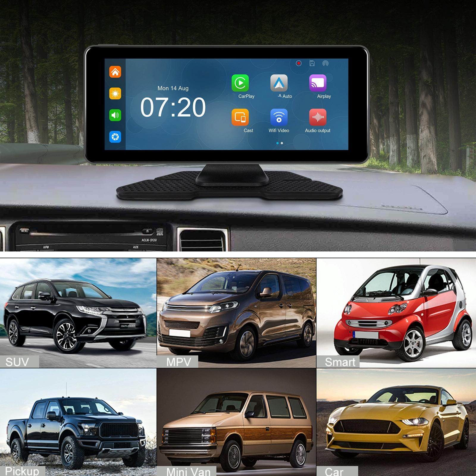 6.86 Inch 4K Dvr Smart Screen Player - Compact & High-Resolution - Standard + 64G Memory Card