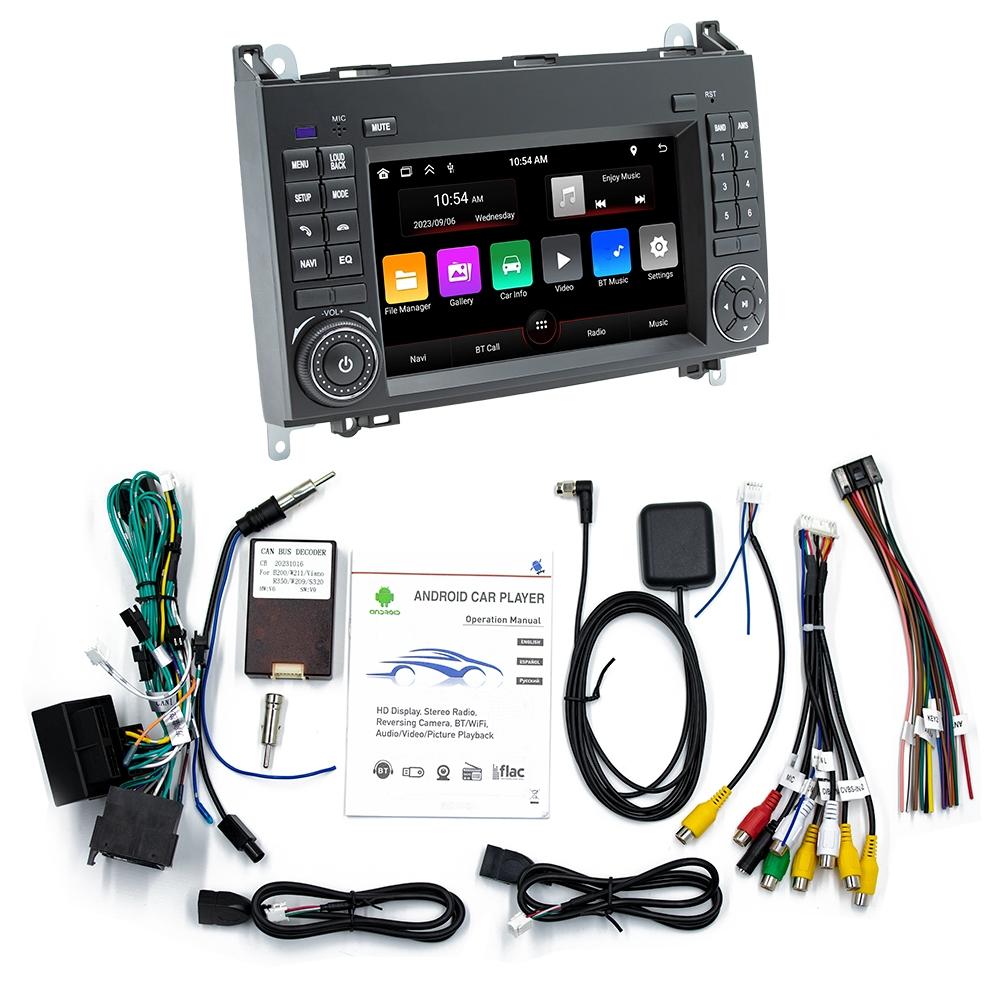 Android Car Navigation System For Mercedes B200 Bluetooth Fm Radio 1 + 32G - 2 + 32G