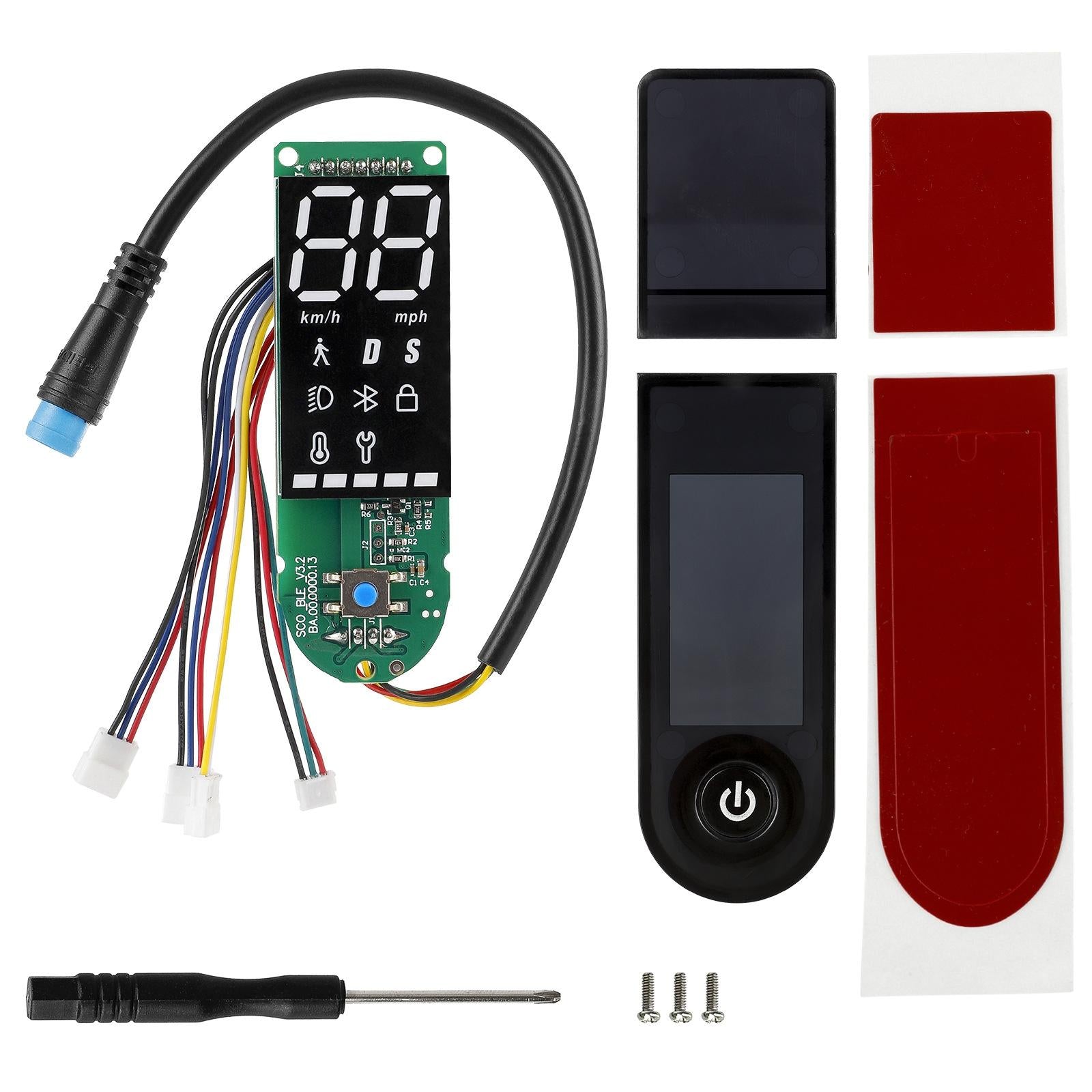 Xiaomi Electric Scooter Pro / Pro 2 / 1s Bluetooth Brake Board Set - With Switch Panel