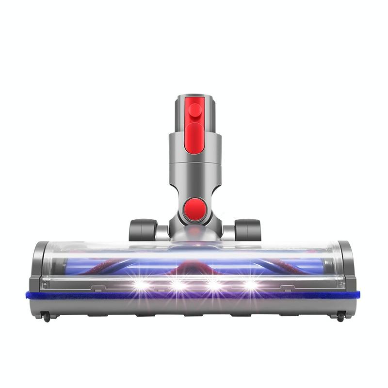 V-shaped Anti-tangle Floor Brush for Vacuum Cleaners - For Dyson V10 Slim / V12