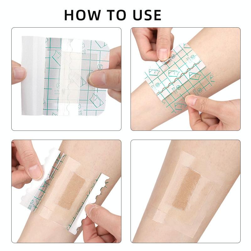 Self-Adhesive Hydrocolloid Heel Blister Patch 50 Pack - 10X10Cm