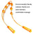 3-Wheel Manual Back Massager Green