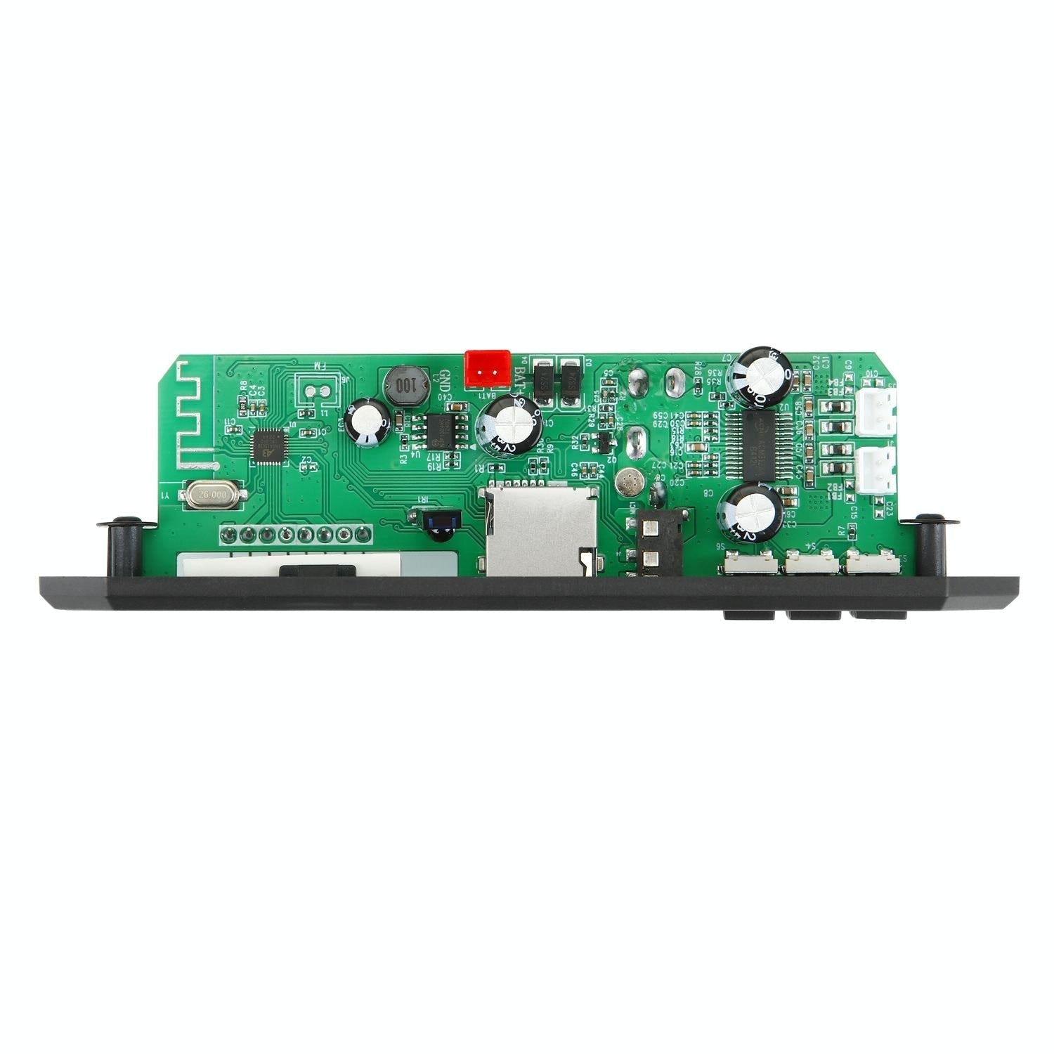 12V Bluetooth Mp3 Decoder Board W / 80W Power Amp & Colour Screen - Silicone Remote Control