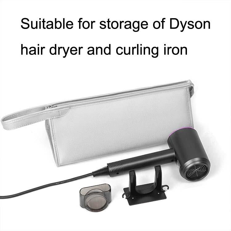 Dyson Hair Dryer Storage Package with Protective Cover and Hair Roll - Gray