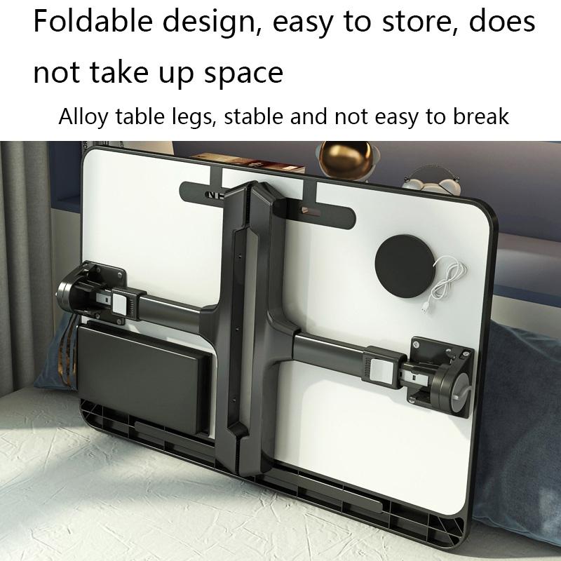 Foldable Bed Desk - Lifts for Easy