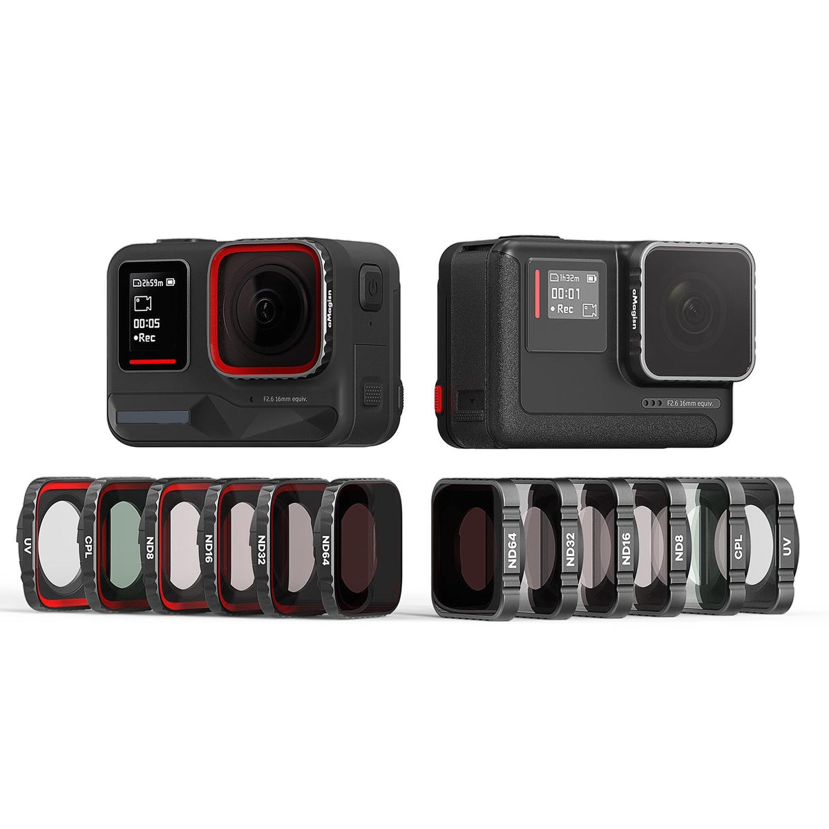 Waterproof Protective Goggles for Sports Camera - Magisn - For Insta360 Ace Pro Cpl