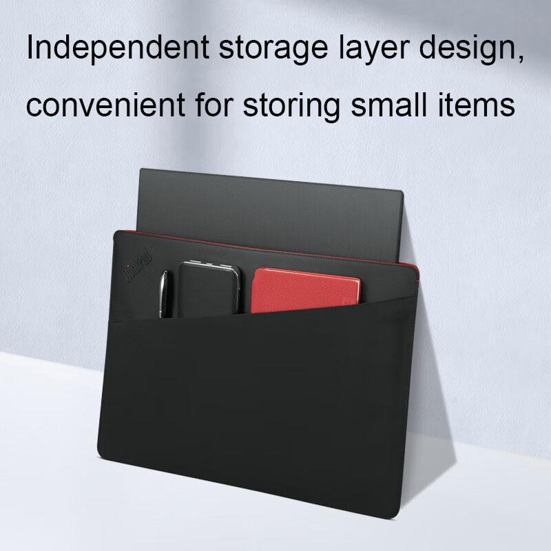 13 Inch Thinkpad Laptop Sleeve With Anti-Fall Protection And Magnetic Buckle - 14 Inch