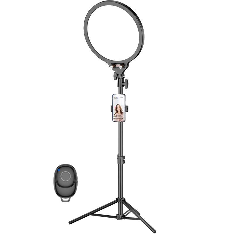 Full-screen 12.6 Selfie Ring Light Tripod Set - 210cm for Live Stream - 55Cm Overhead Shot