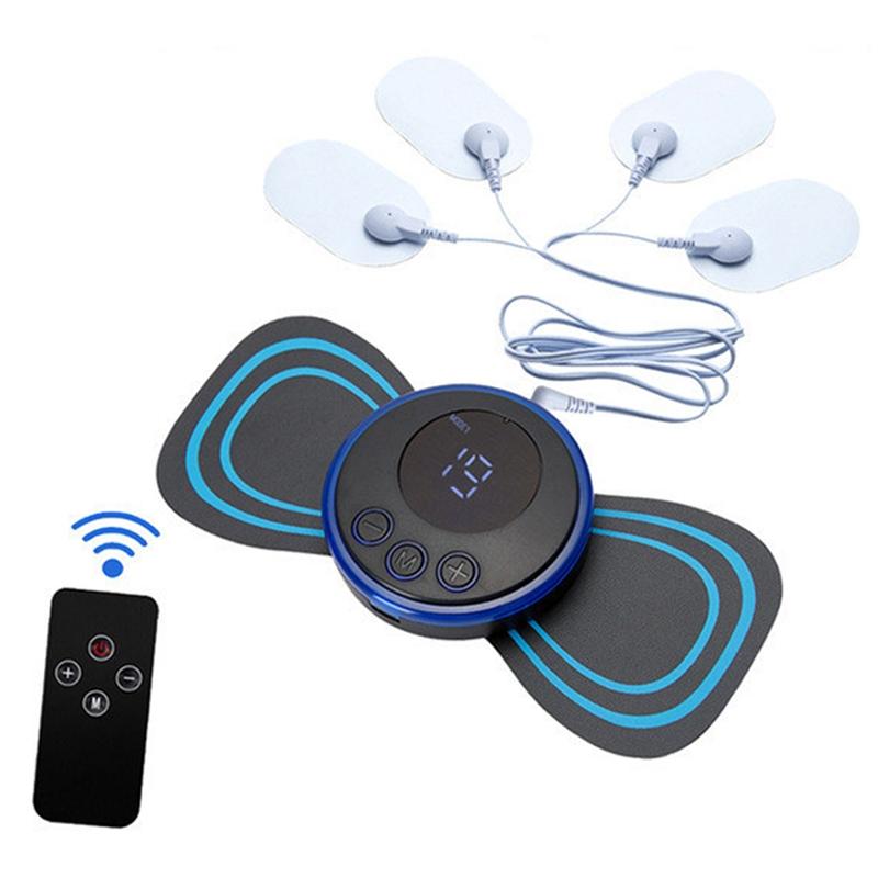 2-In-1 Remote Upgrade Jack For Sc-195B Mini Cervical Massage Stickers Ems Pulse Meridian Therapy Instrument - 4-In-1 Upgrade Jack