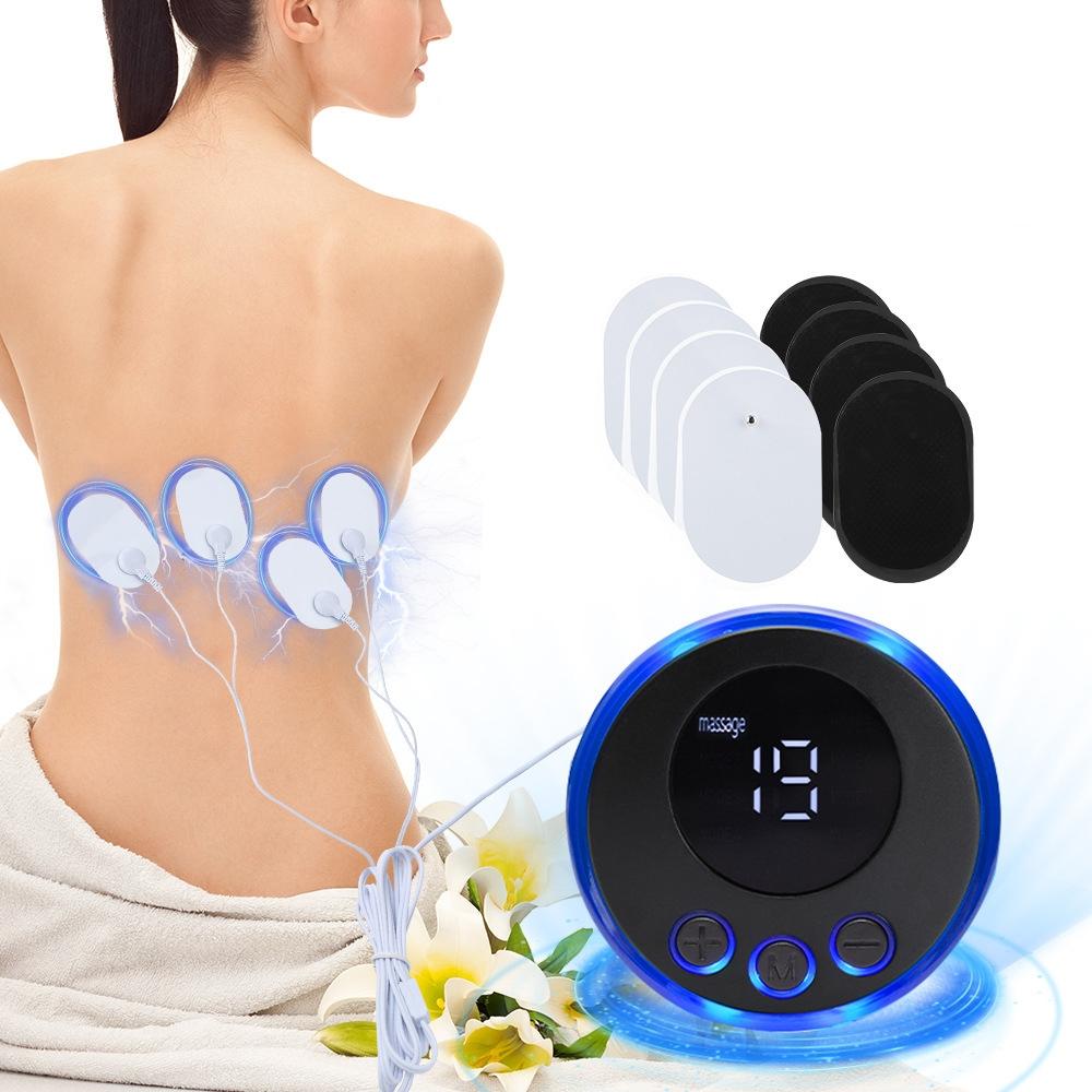 2-In-1 Remote Upgrade Jack For Sc-195B Mini Cervical Massage Stickers Ems Pulse Meridian Therapy Instrument - 4-In-1 Upgrade Jack