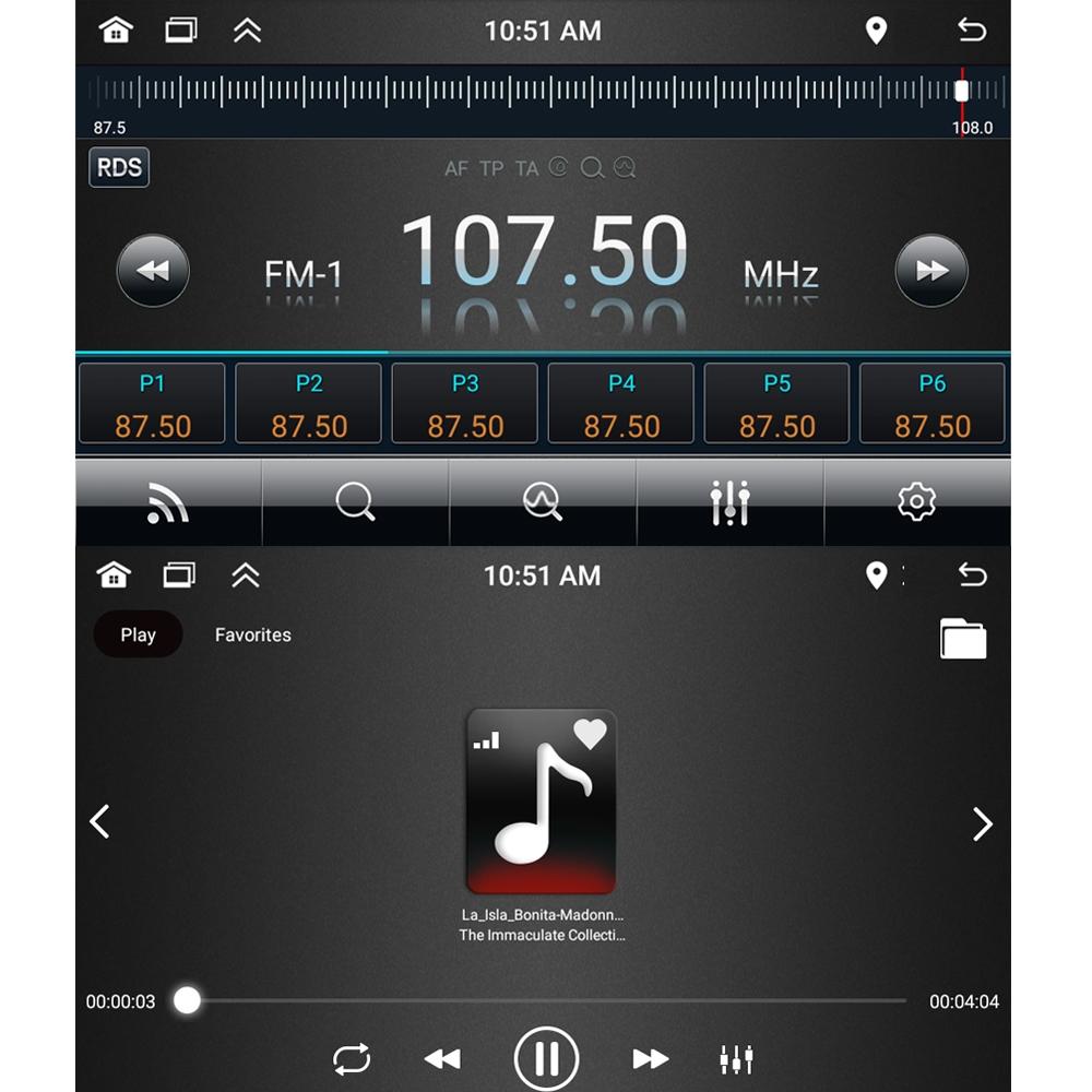 7 Inch Android Car Navigation System With Bluetooth Fm Radio 1 + 32G Memory - Fits Byd F3 - 2 + 32G
