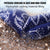 3 Piece Cooling Bandana Neck Wraps For Summer Blue Leaves