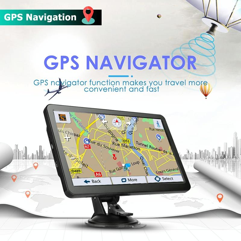 7 Inch Car Gps Navigator 8G + 256M Capacitive Screen Bluetooth Reverse Image - Australia Map
