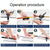 Universal Golf Grip Removal Tool - Easy Kit - Pgm Zp045 Rubber Fixture