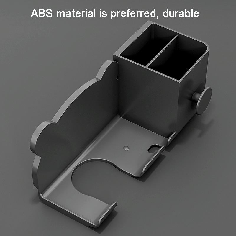 Wall Mounted Holder For Dyson Hair Dryer Bathroom Storage Rack Simple Black - Simple Black